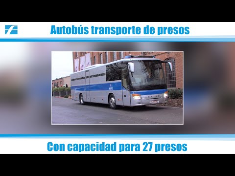Autobús transporte de presos con capacidad para 27 presos - construido a medida por Carl Friederichs