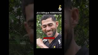 Bode aprendeu a falar INGLÊS 😅🇺🇸 #futebol #reversão #cocielo
