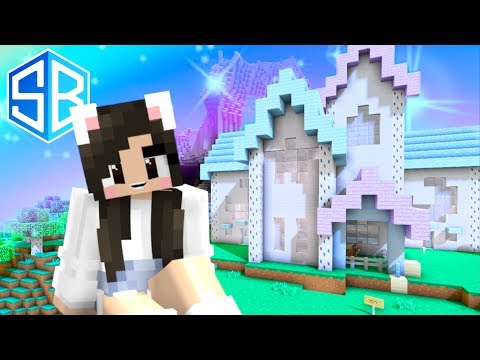 💙 Building The Cutest Survival House! SourceBlock Ep.1