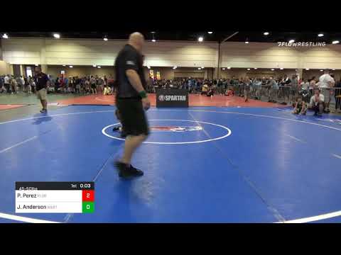 45 Lbs Prelims - Paulette Perez, Florida Vs Joey Anderson, West Virginia 58bd