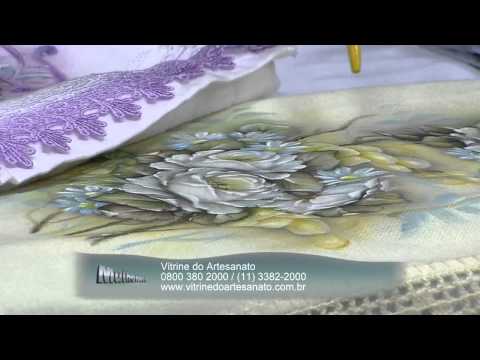 Mulher.com 17/10/2013 Luis Moreira - Pintura em tecido com adesivagem Parte 2/2