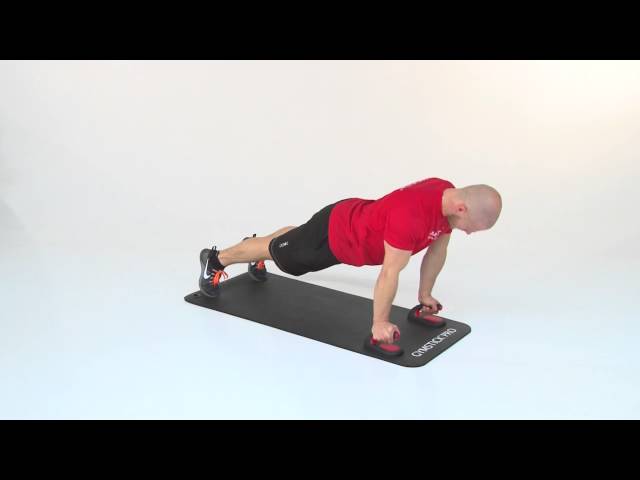 Video Teaser für Push Up Bars -Tricep Push Up