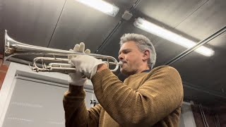 Video thumbnail for Yamaha trumpet ytr6345G vs ytr8335RGS Xeno vs ytr8310z Bobby Shew by Pascal Degryze