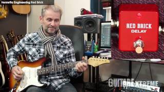 Video thumbnail for Guitare Xtreme Magazine - Henretta Engineering Red Brick (François Delfin & Régis Savigny) by GUITARE XTREME MAGAZINE
