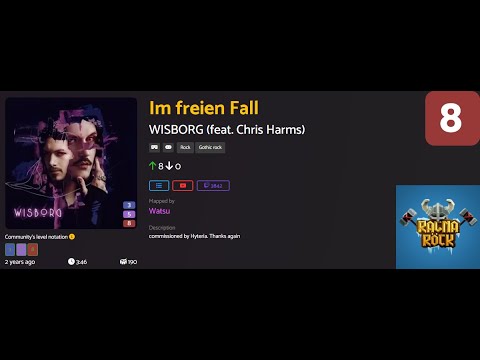 Im freien Fall - WISBORG ft Chris Harms Lvl 8 (Custom) [Ragnarock VoT]