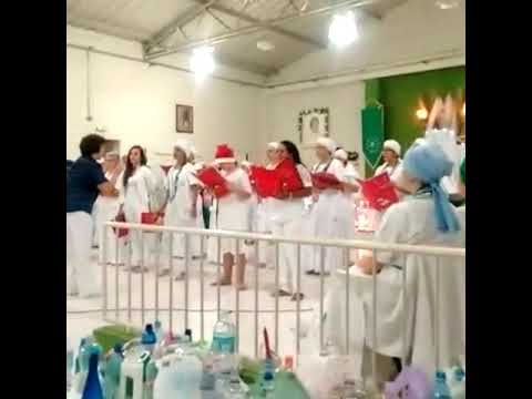 Coral Canto de luz, Regido por Márcia Zanin, Templo de Umbanda Cacique Pena Branca de Amparo SP