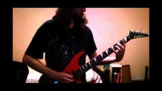 Hypocrisy - The Abyss - solo and ending (Guitar Cover)