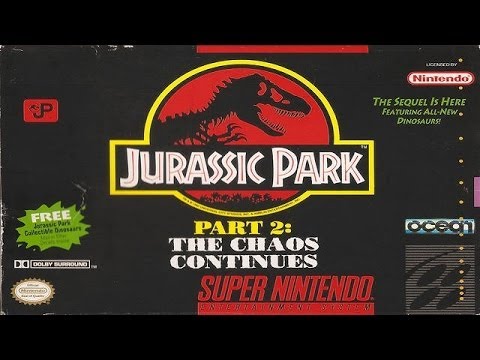 Jurassic Park Part 2 : The Chaos Continues Super Nintendo