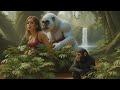 LIFE 4 MILLION YEARS AGO KING KONG & BEAUTY JUST TRYING TO TAKE A SELFIE