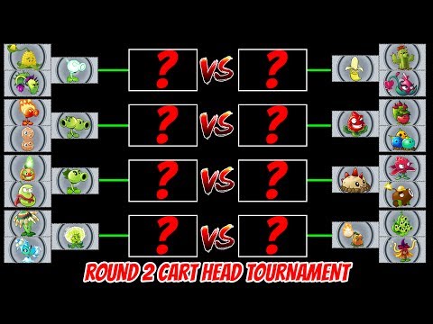 Plants vs Zombies 2 [MOD] - Cart Head Zombie Tournament - Elimination Round 2