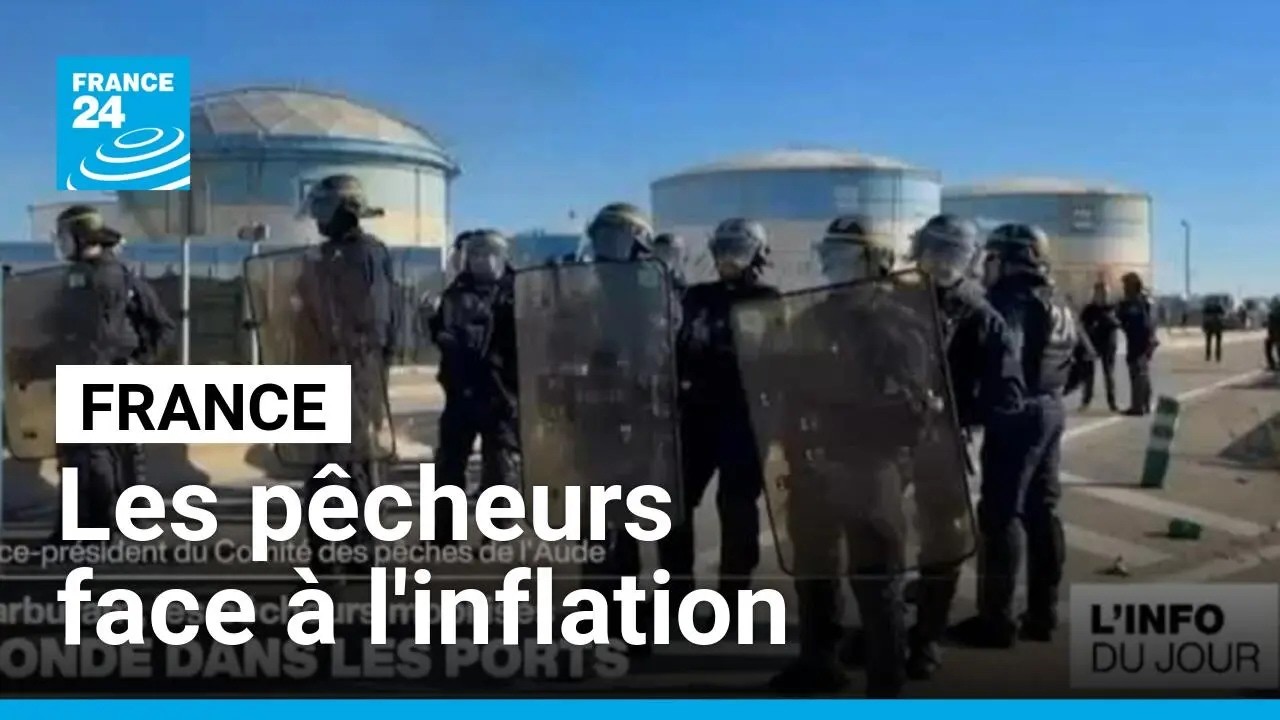 Illustration: Pêcheurs français en colère : le carburant hors de prix