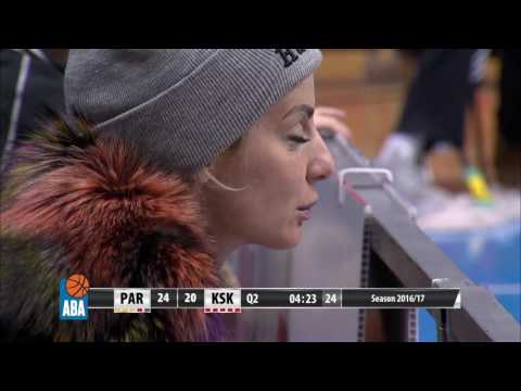 ABA Liga 2016/17 highlights, Round 17: Partizan NIS - Karpoš Sokoli (7.1.2017)