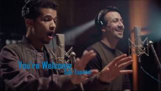 You're Welcome - Jordan Fisher ft. Lin-Manuel Miranda (Letra al español e ingles)