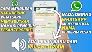 Download lagu CARA MEMBUAT NADA DERING WHATSAPP MENYEBUTKAN NAMA SI PENGIRIM TERBARU 2021 mp3 Download lagu CARA MEMBUAT NADA DERING WHATSAPP MENYEBUTKAN NAMA SI PENGIRIM TERBARU 2021 mp3