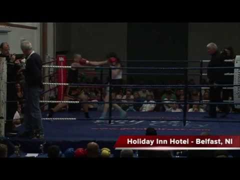Ursula Agnew Belfast V Caraline Abe Germany - WKN Amateur World title - VIDEO