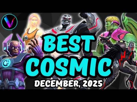 Top 10 Best Cosmic Champions in MCoC Ranked - Vega's Top 10 Cosmic Class Tier List