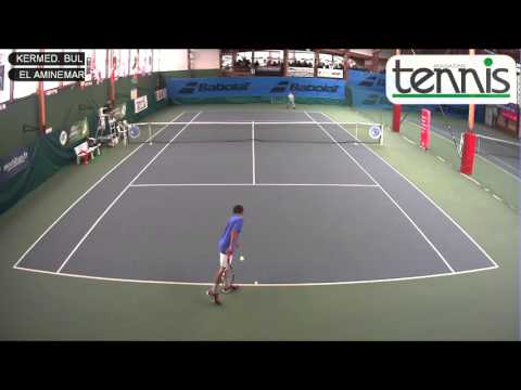 KERMEDCHIEV (BUL) vs EL AMINE (MAR) - Open Super 12 Auray Tennis