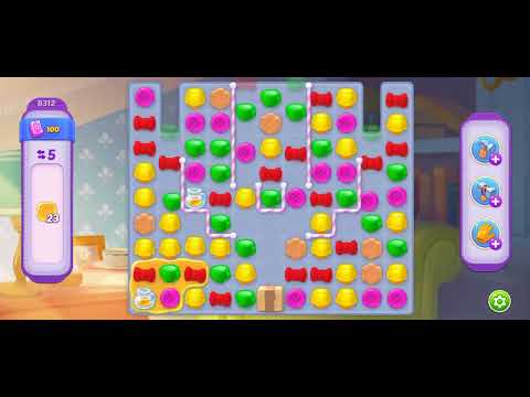 Homescapes level 8312 Hard level