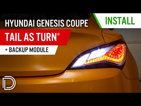 Tail as Turn® + Backup LED Module for Hyundai Genesis Coupe