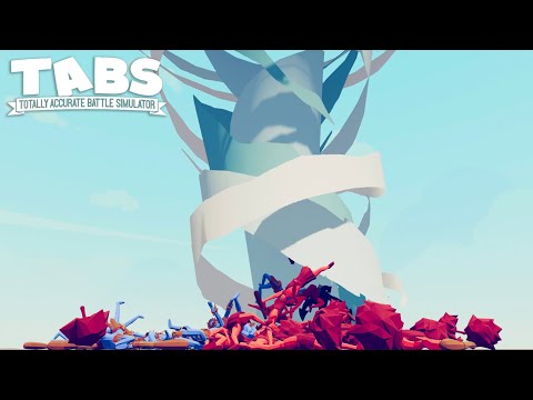 Tornado Blackbeard VS All Units - Totally Accurate Battle Simulator (TABS Compilation)