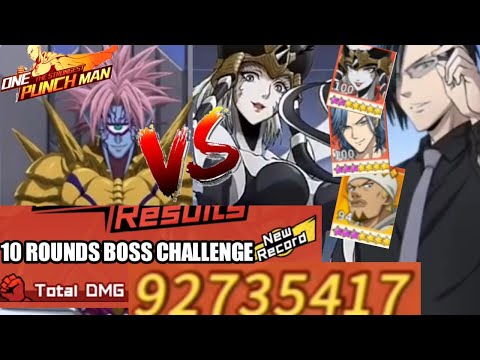92 MILLION BOSS CLUB CHALLENGE BOROS VS MOSQUITO GIRL, DR GENUS - One Punch Man The Strongest