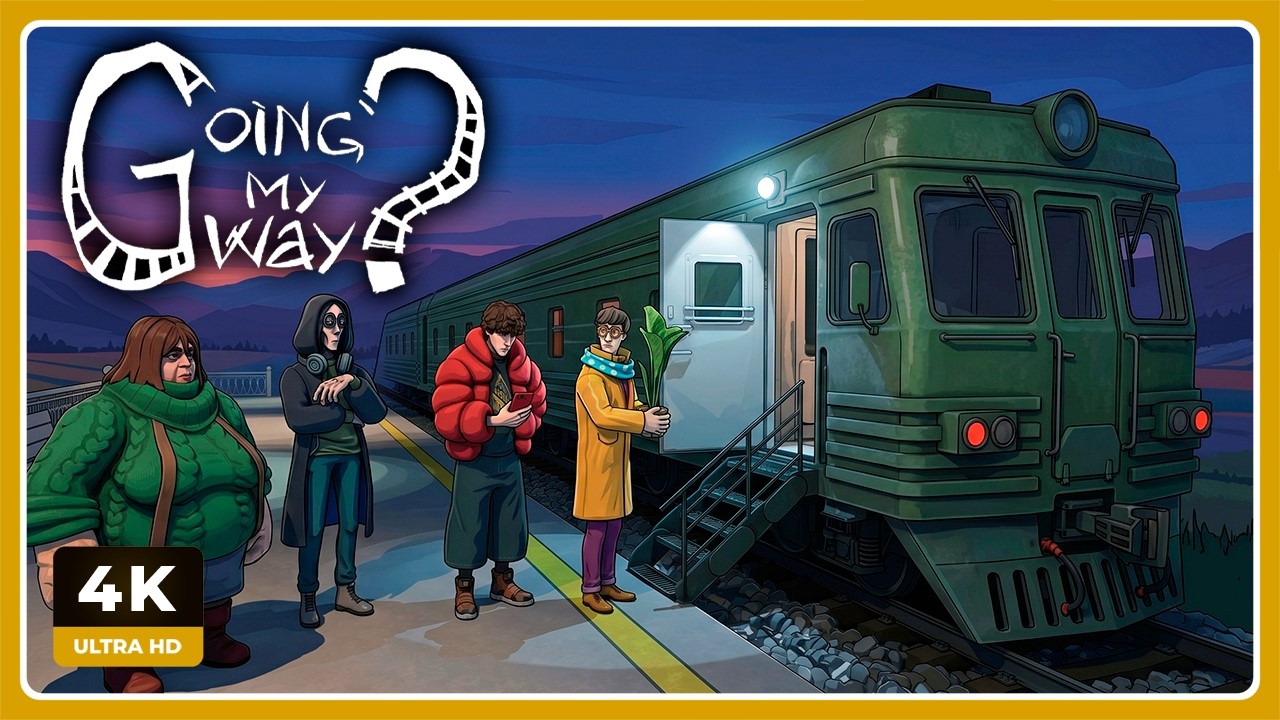 CONDUCES UN TREN QUE ALIMENTAS CON PASAJEROS | GOING MY WAY? Gameplay Español