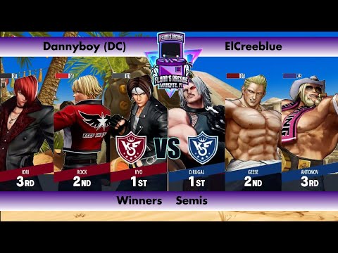 Flynn's Arcade 076 Winners Semis - Dannyboy (DC) (Kyo Rock) Vs  ElCreeblue (Rugal Antonov) KOF 15
