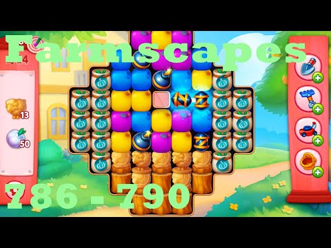 Farmscapes Level 786 - 789 HD Gameplay Walkthrough |  3 - match game | android | ios | pc | app