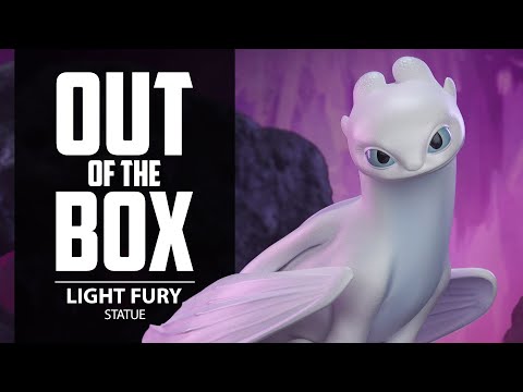 Light Fury How to Train Your Dragon Statue Unboxing by Sideshow | Out of the Box