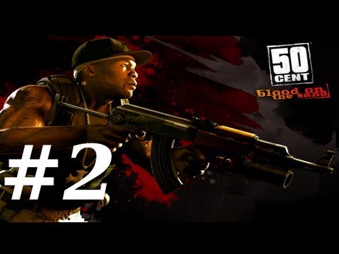 50 Cent: Blood on the Sand Super Serious Playthrough with Sp00n Part 2 - Driving Like A Gangsta