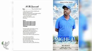 THANKSGIVING SERVICE FOR THE LIFE OF MICHEAL GEORGE MCKNIGHT RES/RESCO