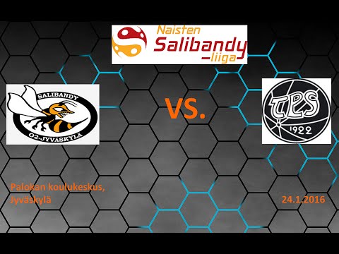 Naisten salibandyliiga: O2-Jkl - TPS, 24.1.2016