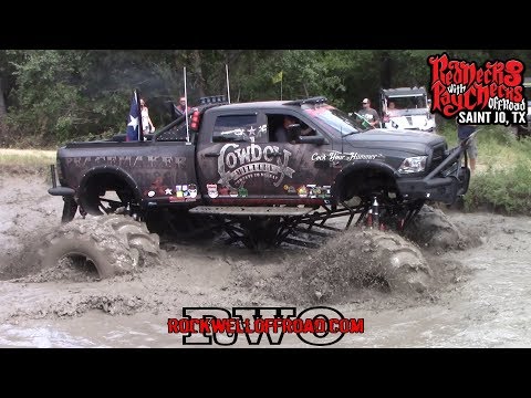 MEGA DODGE VS 20 BUCKS IN REDNECKS BOUNTY HOLE!!