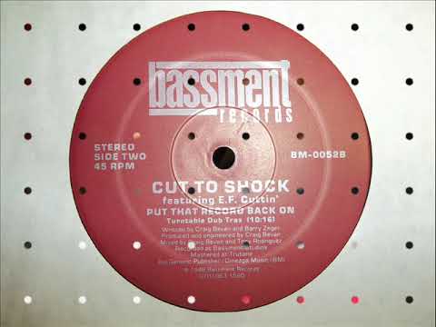 Cut To Shock- Put That Record Back On (TURNTABLE DUB TRAX)