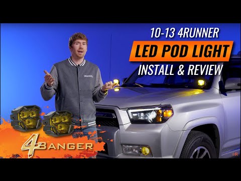 Morimoto 4Banger A-Pillar & Fog Light Kit for the 2010-2013 Toyota 4Runner | The BEST LED Pod Light