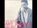 The Return Of Art Pepper