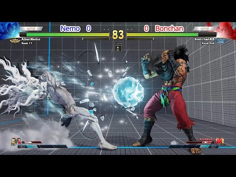 Street Fighter V: Nemo (Gill) VS Bonchan (Sagat)