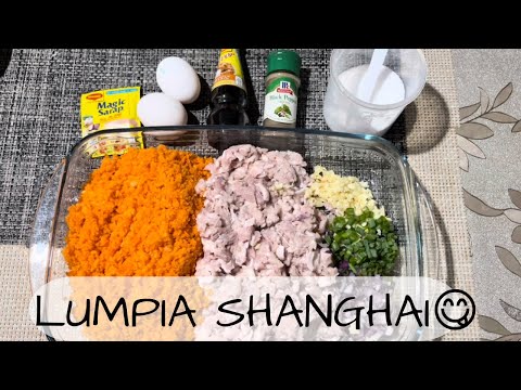 How to make Lumpia shanghai recipe! | easy to cook | budget friendly | #cookingathome