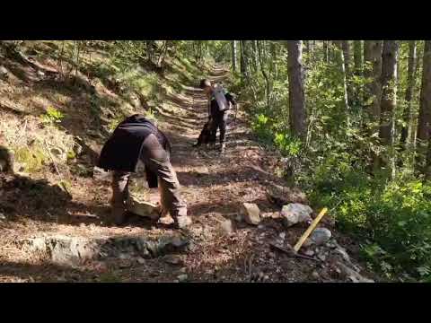 Video preview of the maintenance of the Saint Chelidonia Trail