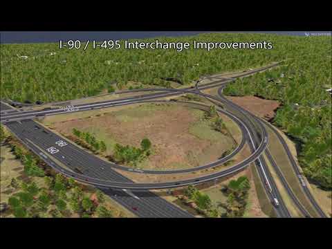 I-90/I-495 Interchange Improvements Flyover