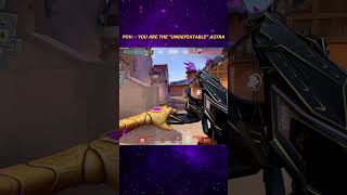 Nobody Can Beat This Astra 🌌 | POV Valorant God Play #valorant