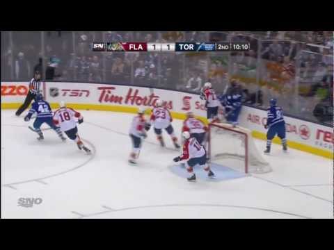 Phaneuf's Goal - Panthers 1 vs Leafs 1 - Mar 26th 2013 (HD)