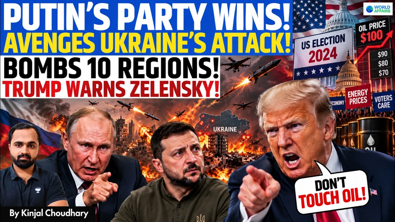UKRAINE'S ELECTION DAY ATTACK FAILS - Putin Gets Landslide! Trump Warns Zelensky on Diesel | Kinjal