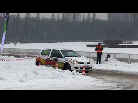 1 BIZOL Królewski Winter Cup 2018 | Dariusz Uszyński | Renault Clio [MotoRecords.pl]