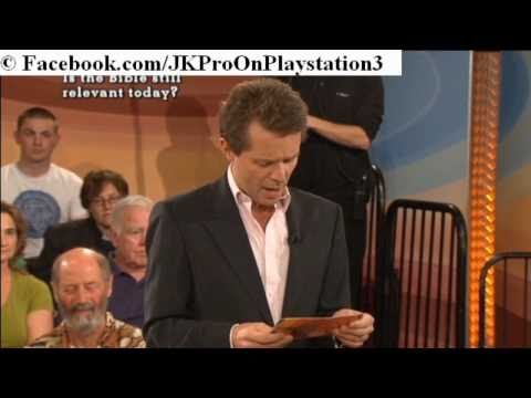 The Big Questions - Is the bible still relevant today - With Richard Dawkins - Part 1 of 4 -