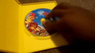 Chicken Run (UK) DVD reverse unboxing