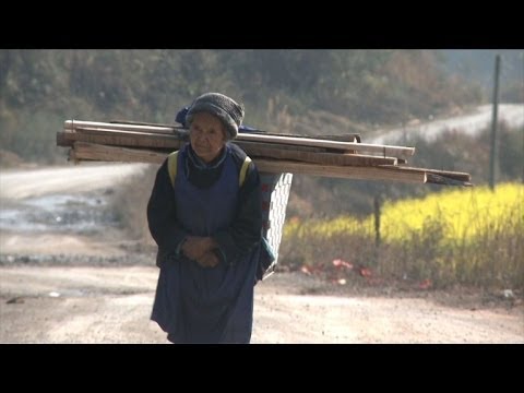 Camponeses chineses enfrentam fome na cidade