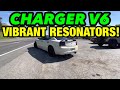 2008 Dodge Charger V6 TRUE DUAL EXHAUST W VIBRANT BOTTLE RESONATORS