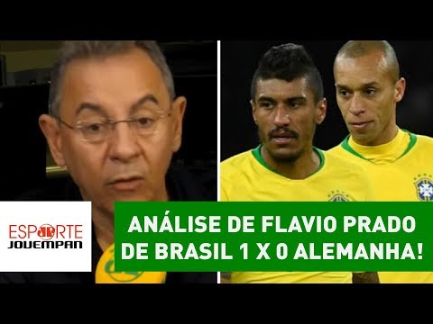 Veja ANÁLISE de Flavio Prado de Brasil 1 x 0 Alemanha!