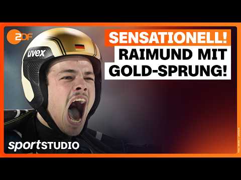 Sensation! Philipp Raimund springt zu Gold | Olympia Mailand Cortina 2026 | sportstudio